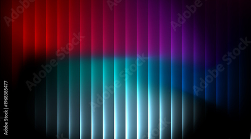 Abstract Colorful Vertical Lines for Background and Design