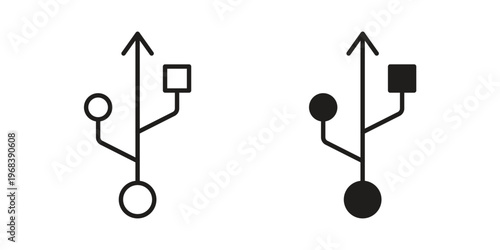 USB connection icon