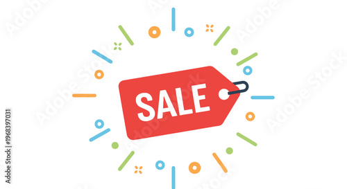 Sale Discount Tag Icon Symbol.