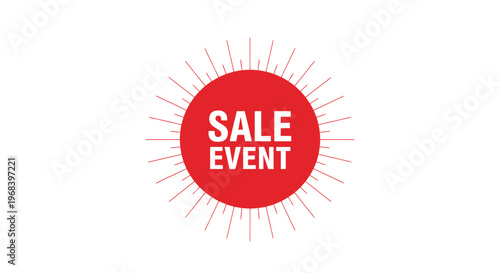 Sale Event Discount Promotion Sign.
