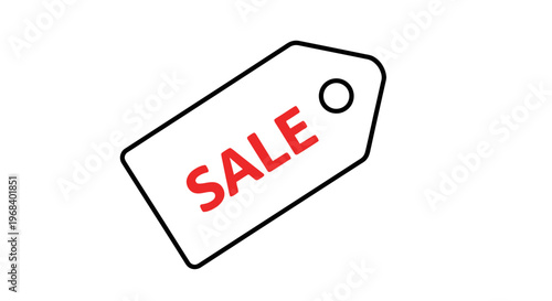 Sale discount label tag icon.