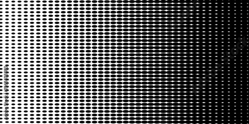 Abstract halftone circle dot pattern on background. Polka dot pattern template Monochrome dotted texture modern seamless. Dots pop art comics with summer background. Vector blot half tone collection.