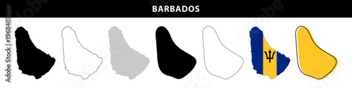 Map of Barbados