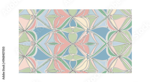 Colorful Geometric Pattern Design Elements.