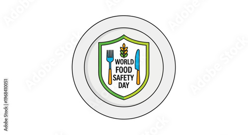 World Food Safety Day Logo Design 4.