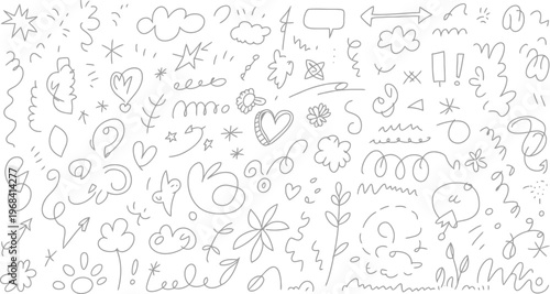 Ancient symbols and glyphs collection from various cultures and eras