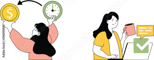 Balancing time management and financial success through effective work and communication strategies