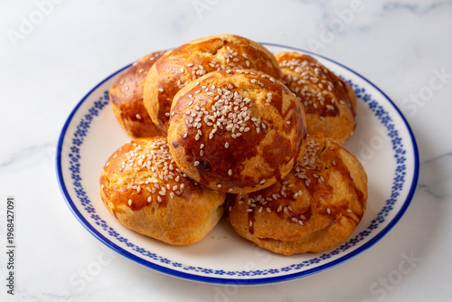 Traditional Turkish Pogaca ...