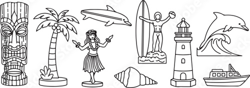 A journey through the evolution of human life and technology Vector