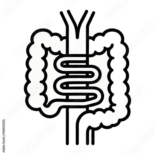 Vector of the human intestinal tract and digestive system