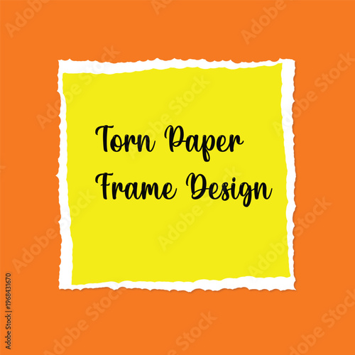 Torn Papper Frame Design 02