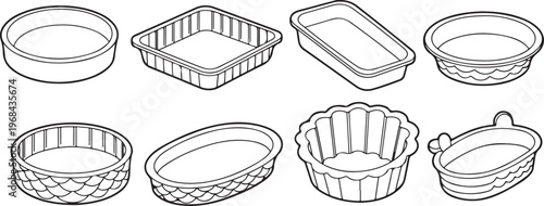 Various styles of hinged and clasp jewelry boxes with intricate carvings Vector