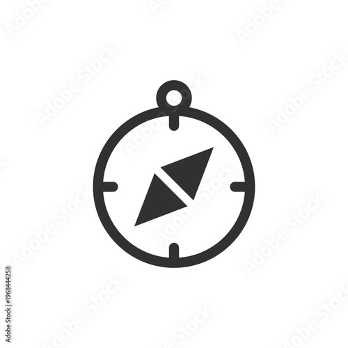 Compass navigation device icon. Orientation and travel direction concept. Monochrome black and white symbol Free Download Compass navigation device icon. Orientation and travel direction concept. Monochrome black and white symbol - GFXLoad