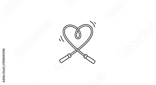 Heart Shaped Earbuds Love Symbol.