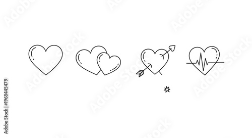 Heart Symbols and Icons.