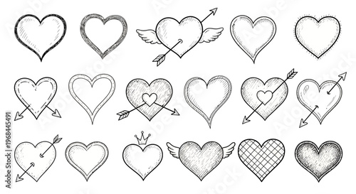 Heart Symbols and Icons.