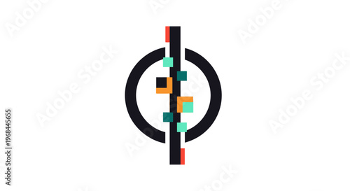 Colorful Target Design Element.
