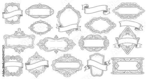 Vintage Label Designs Collection.