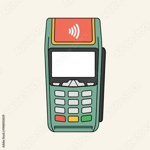 Terminal Modern Payment Terminal for Cashless Transactions