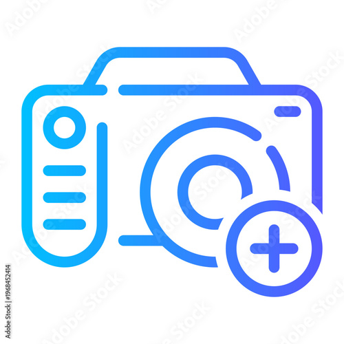 camera gradient icon