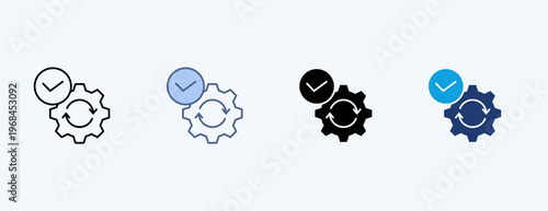 Recovery Process Multiple Icon