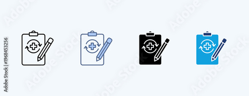 Business Recovery Multiple Icon