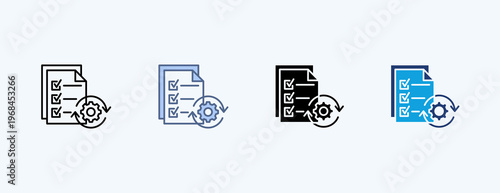 Continuity Plan Multiple Icon