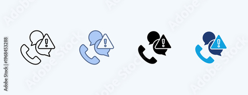 Crisis Communication Multiple Icon