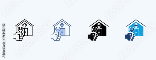 Service Restoration Multiple Icon