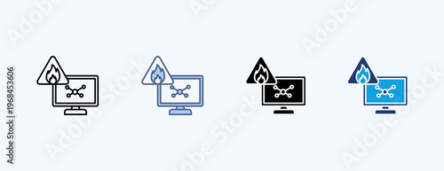 Disaster Simulation Multiple Icon