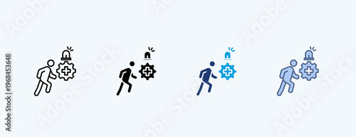 Emergency Management Multiple Icon