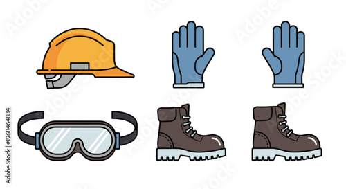 Personal Protective Equipment for Construction Workers.