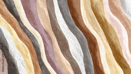 Warm paper background with wavy off-white lines and faint fiber texture illustration