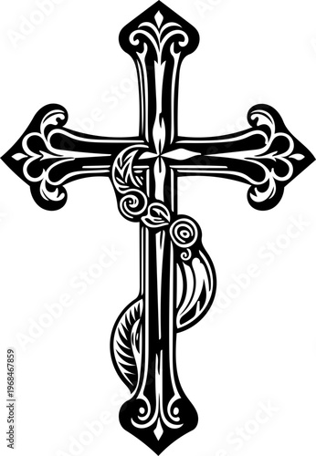 Decorative Tattoo Art Inspired by Semicolon Symbol