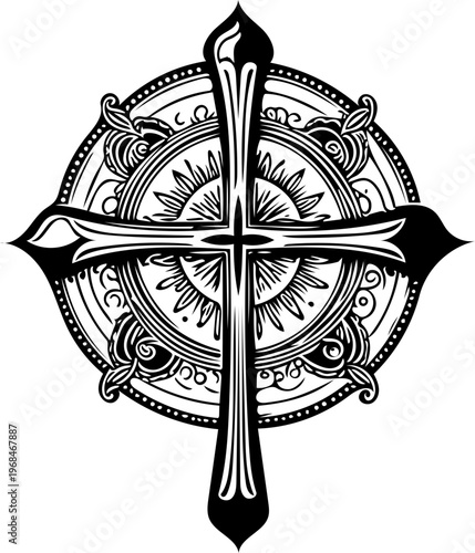 Decorative Tattoo Art Inspired by Semicolon Symbol