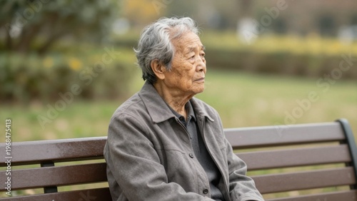 Seniors Enjoying Leisure in Park