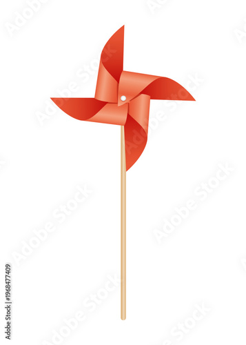 風ぐるま_赤色