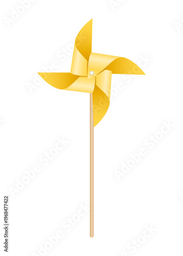 風ぐるま_黄色