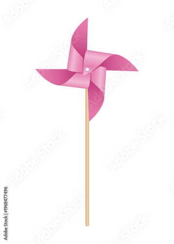 風ぐるま_ピンク色