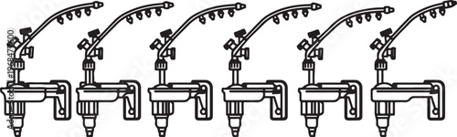 Traditional wooden house with intricate carvings and roof decorations Vector