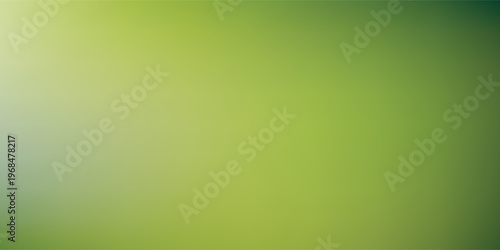 Vibrant Green Abstract Background with Soft Light and Gradient.