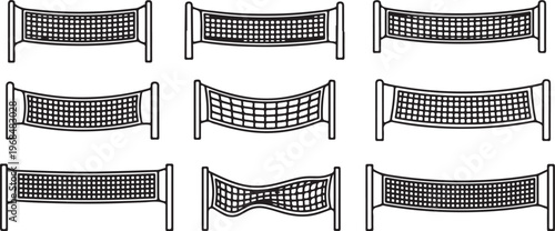 Diagrams of different bridge construction styles and structural designs Vector