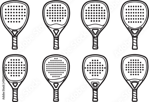 Diagram showing two pairs of shapes with matching and non-matching parts Vector