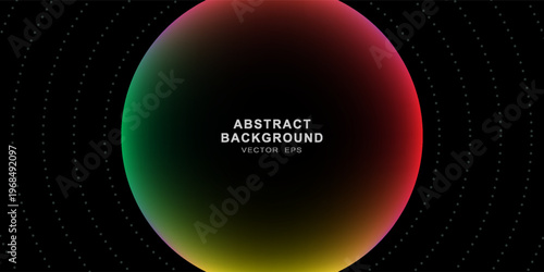 sphere planet with radius particle texture striped pattern space scienc background for advertisement website template website template,cover landingpage label design vector.