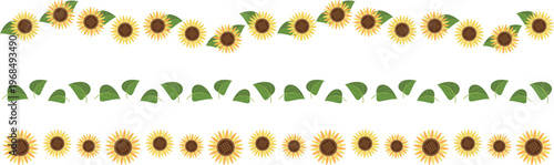 ひまわりのライン3種セット