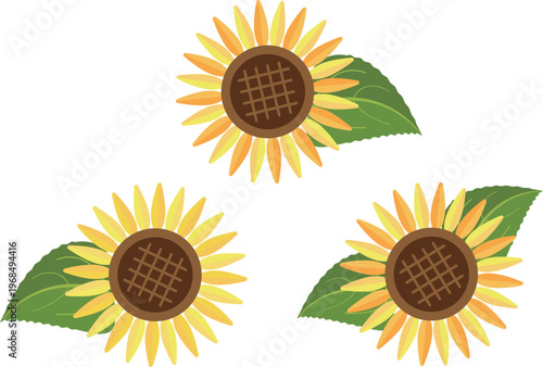 ひまわりのアイコン