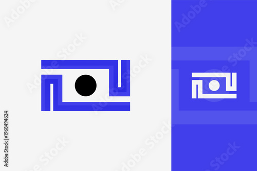 Premium Gradient Camera Logo Modern Photography Studio Media Brand Vibrant Identity Vector Template