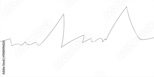 Heartbeat line icon set. CARDIOGRAM line icon. EKG and Cardio symbol. Heart beat monitor pulse line. heart beat pulse rate and blood pressure Pulse trace.
