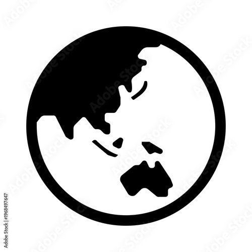 vector illustration of a black and white shark