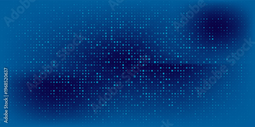 Turquoise color halftone grain texture. Faded dot gradient pattern background. Grunge pixel cartoon overlay backdrop. Raster comic pop art gradation wallpaper Vector